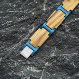 Bracelet en Bois pour Homme avec Fermoir en Acier - Mon Bracelet Homme