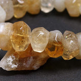 Bracelet En Citrine Naturelle Jaune Harris pour Homme - Mon Bracelet Homme