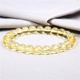 Bracelet En Citrine Naturelle Jaune Reese pour Homme - Mon Bracelet Homme