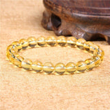 Bracelet En Citrine Naturelle Jaune Reese pour Homme - Mon Bracelet Homme