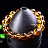 Bracelet En Citrine Naturelle Jaune Tommy pour Homme - Mon Bracelet Homme