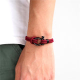 Bracelet en Corde Marin avec Manille Homme - Mon Bracelet Homme