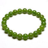 Bracelet en Jade Vert Véritable pour Homme