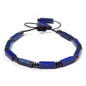 Bracelet en Lapis Lazuli Shamballa En Perle - Mon Bracelet Homme