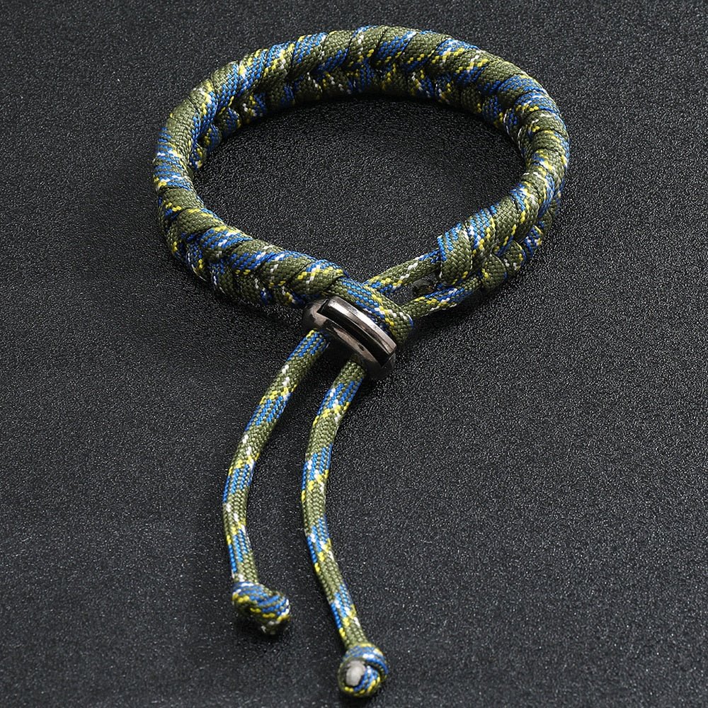 Bracelet en Paracorde Ajustable pour La Survie Callan - Mon Bracelet Homme