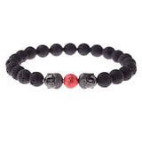 Bracelet en Perles Homme Bouddhiste en Pierre - Mon Bracelet Homme
