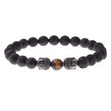 Bracelet en Perles Homme Bouddhiste en Pierre - Mon Bracelet Homme