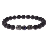 Bracelet en Perles Homme Bouddhiste en Pierre - Mon Bracelet Homme