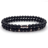 Bracelet en Perles Homme de 6mm en Pierre - Mon Bracelet Homme