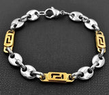 Bracelet Grain de Café Argent Homme Pas Cher - Mon Bracelet Homme