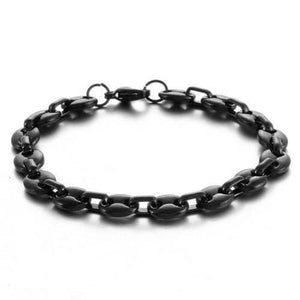 Bracelet Grain de Café Noir - Mon Bracelet Homme