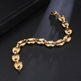 Bracelet Grain de Café Or Homme - Mon Bracelet Homme