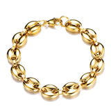 Bracelet Grain de Café Or Homme - Mon Bracelet Homme