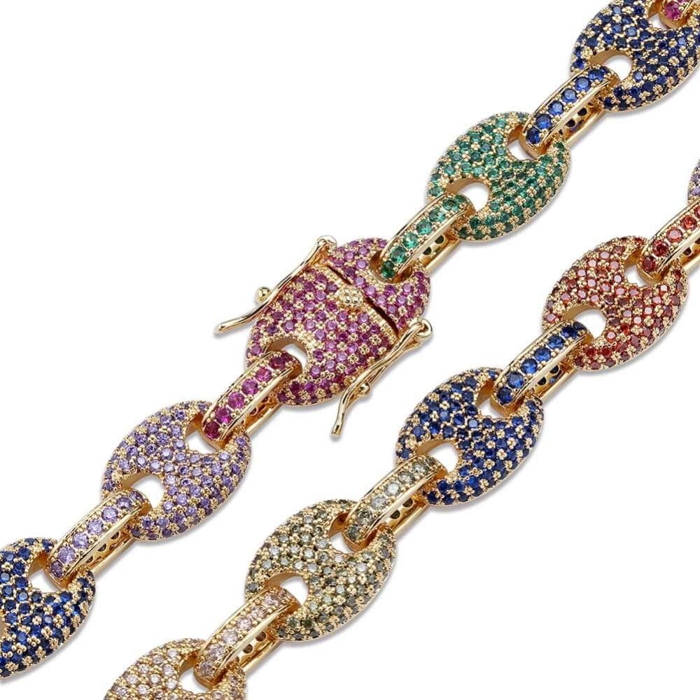 Bracelet Grain de Café Strass - Mon Bracelet Homme