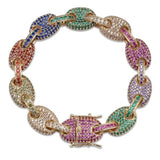Bracelet Grain de Café Strass
