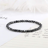Bracelet Hématite 4Mm Jasper pour Homme en Perles - Mon Bracelet Homme
