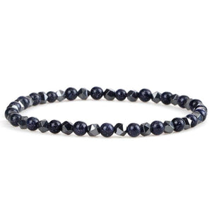Bracelet Hématite 4Mm Jasper pour Homme en Perles - Mon Bracelet Homme