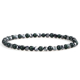 Bracelet Hématite 4Mm Kairo pour Homme en Perles
