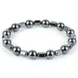 Bracelet Hématite En Perles Kenji pour Homme