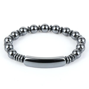 Bracelet Hématite En Perles Kyro pour Homme - Mon Bracelet Homme