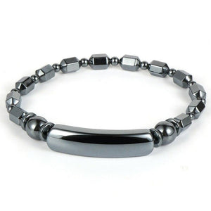 Bracelet Hématite En Perles Miles pour Homme - Mon Bracelet Homme