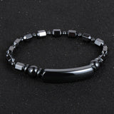 Bracelet Hématite En Perles Miles pour Homme - Mon Bracelet Homme