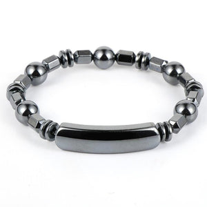 Bracelet Hématite En Perles Rowen pour Homme - Mon Bracelet Homme