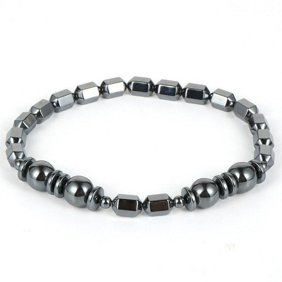 Bracelet Hématite En Perles Zane pour Homme - Mon Bracelet Homme