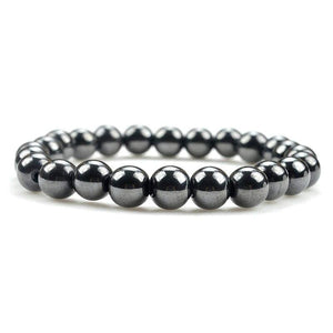 Bracelet Hématite Magnétique pour Homme en Perles - Mon Bracelet Homme