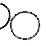 Bracelet Hématite Pierre Naturelle 4Mm Forrest pour Homme en Perles - Mon Bracelet Homme