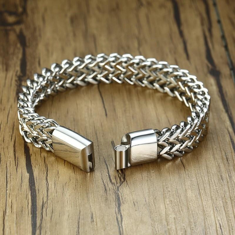 Bracelet Homme Acier Luxe - Mon Bracelet Homme