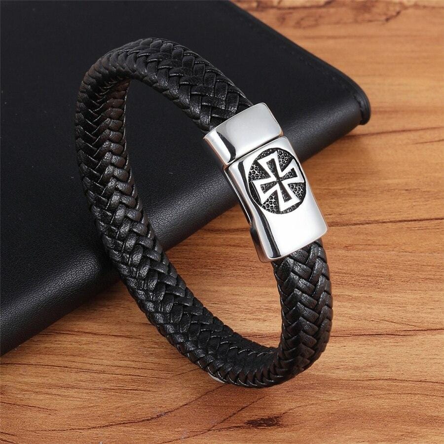 Bracelet Homme Croix de Malte - Mon Bracelet Homme