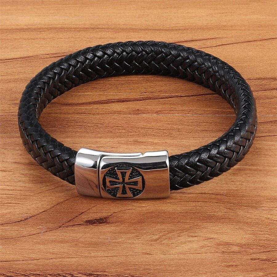 Bracelet Homme Croix de Malte - Mon Bracelet Homme