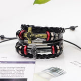 Bracelet Homme Croix Dorée Crucifix - Mon Bracelet Homme