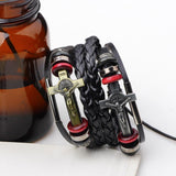 Bracelet Homme Croix Dorée Crucifix - Mon Bracelet Homme