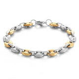 Bracelet Homme Grain de Café Acier