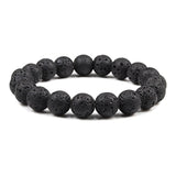 Bracelet Homme Grosses Perles en Œil-de-Tigre - Mon Bracelet Homme