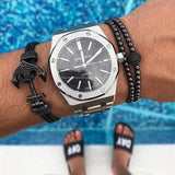 Bracelet Homme Luxe Ancre - Mon Bracelet Homme