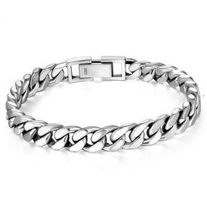 Bracelet Homme Luxe Argent - Mon Bracelet Homme