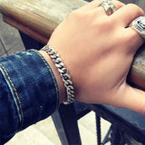 Bracelet Homme Luxe Argent - Mon Bracelet Homme