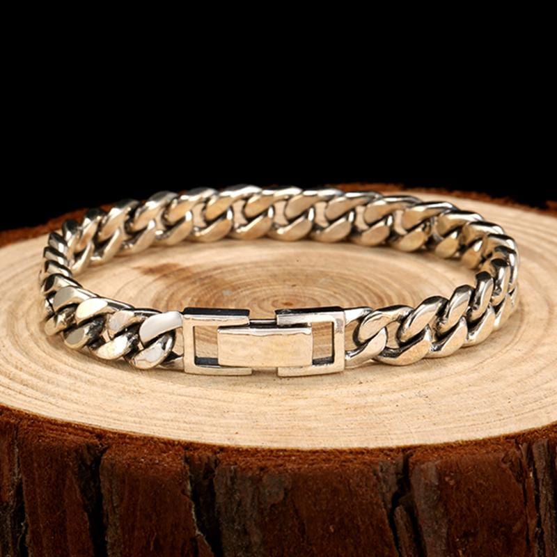 Bracelet Homme Luxe Argent - Mon Bracelet Homme