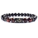 Bracelet Homme Marin Luxe en Perle - Mon Bracelet Homme