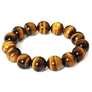Bracelet Homme Oeil de Tigre Contre les Angoisses en Perle - Mon Bracelet Homme