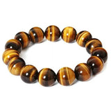 Bracelet Homme Oeil de Tigre Contre les Angoisses en Perle