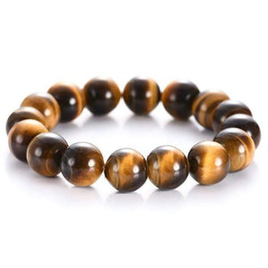 Bracelet Homme Oeil de Tigre de Toutes Tailles en Perle - Mon Bracelet Homme