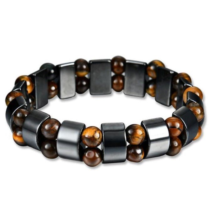 Bracelet Homme Oeil de Tigre Original en Perle - Mon Bracelet Homme