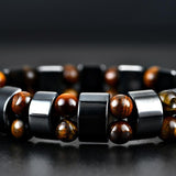 Bracelet Homme Oeil de Tigre Original en Perle - Mon Bracelet Homme