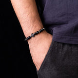 Bracelet Homme Perle et Croix - Mon Bracelet Homme