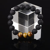 Bracelet Homme Pierre de Lave Tendance en Perle - Mon Bracelet Homme
