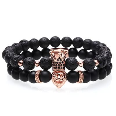 Bracelet Homme Pierre Luxe en Perle - Mon Bracelet Homme